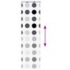 vidaXL Shower Roller Blind with Cassette 70x240 cm Fabric Width 66 cm