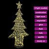 vidaXL Christmas Tree with 240 LEDs Warm white 180 cm PET