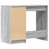 vidaXL Desk Grey Sonoma 90x45x76 cm Engineered Wood