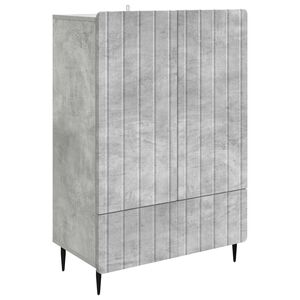 vidaXL Sideboard Concrete Grey 66 x 34.5 x 97 cm Engineered Wood