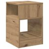 vidaXL End Table Artisan Oak 30.5 x 30 x 45 cm Engineered Wood