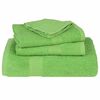 vidaXL Towels "FROGN" 2 pcs Apple Green 100x200 cm 360 gsm