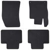 vidaXL Car Mat 4 pcs Black suitable for 308 SW 2021- Rubber