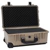 vidaXL Hard Case Sand 56 x 35 x 23 cm Polypropylene and ABS