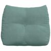 vidaXL Back Pillow Sea Green 60 x 24 x 50 cm Velvet