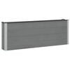 vidaXL Garden Raised Bed 2 pcs WPC and Aluminium