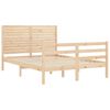 vidaXL Bed Frame without Mattress 120x200 cm Solid Wood