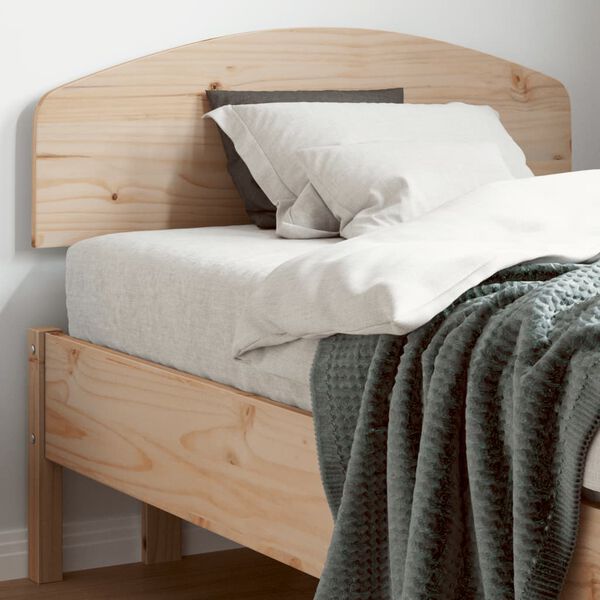 vidaXL Headboard 75 cm Solid Wood Pine