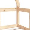 vidaXL Kids Bed Frame 70x140 cm Solid Wood Pine