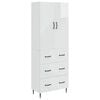 vidaXL Cabinet Set 2 pcs 66 x 34.5 x 90 cm Engineered Wood