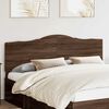 vidaXL Headboard Brown Oak 200 cm Engineered wood