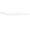 vidaXL Retractable Awning White 450 x 300 x 165 cm