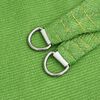 vidaXL Sunshade Sail 160 g/m&sup2; Light Green 5x5x6 m HDPE