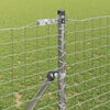 vidaXL Fence Posts 12 pcs Silver Powder-coated steel