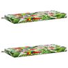 vidaXL 2-Piece Bench Cushions SOEST 2 pcs 100% Polyester Multicolour