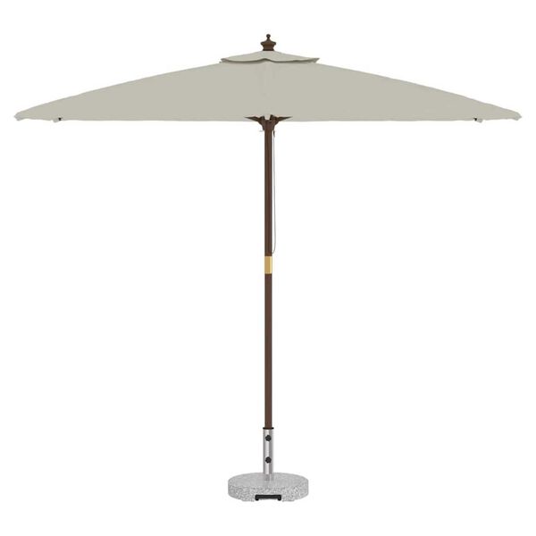 vidaXL Parasol Base Grey 45 x 45 x 37.5 cm Granite