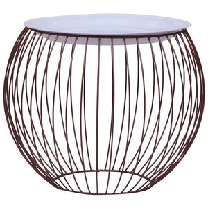 vidaXL Coffee Table Gold &Oslash; 51 cm