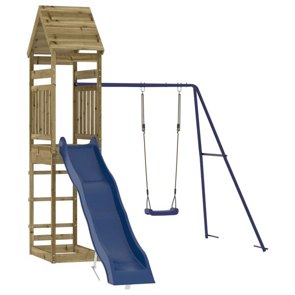 vidaXL Outdoor Playset Impregnated Wood Pine