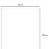 rillprint Self-adhesive Sticker Labels 210x297 mm 1000 Sheets White