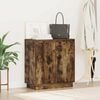 vidaXL LED Sideboard Smoked Oak 71 x 34.5 x 75 cm Engineered Wood