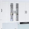 vidaXL Kitchen Wall Cabinet White 60 x 31 x 100 cm Engineered Wood