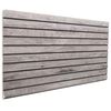 vidaXL Wall Panels 5 pcs 100 x 50 cm Grey EPS Foam