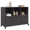 vidaXL Sideboard Black 100.5x39x72 cm Steel