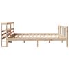 vidaXL Bed Frame with Headboard without Mattress 200x200 cm