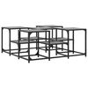 vidaXL Coffee Table Grey Sonoma 91x91x40 cm Engineered Wood