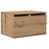 vidaXL Wall-mounted Bedside Cabinet 2 pcs Artisan Oak 50 x 36 x 30 cm