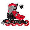 Street Surfing Inline Skate Fizz Red and Black S 31-34