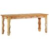 vidaXL Bench 110x35x45 cm Solid Reclaimed Wood