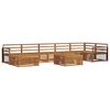 vidaXL Sofa Sets 8 pcs Natural Solid Acacia Wood
