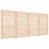 vidaXL Wall Headboard 186x3x91.5 cm Solid Wood Pine