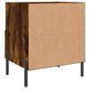 vidaXL Bedside Cabinets 2 pcs Smoked Oak 40x35x47.5 cm Engineered Wood