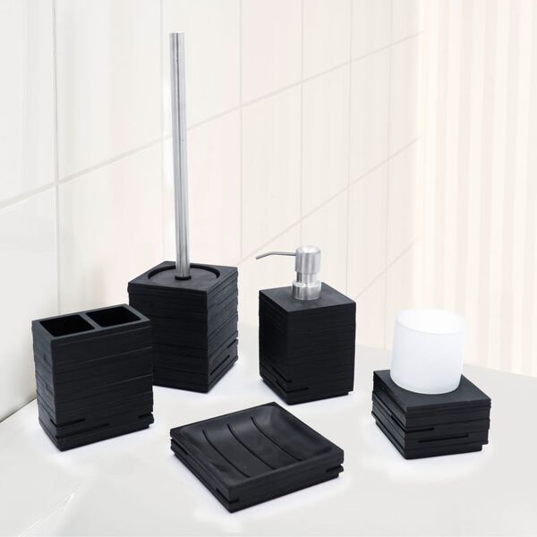 RIDDER Toilet Brush Brick Black