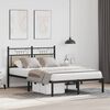 vidaXL Bed Frame without Mattress Sonoma Oak 120x200 cm Engineered Wood