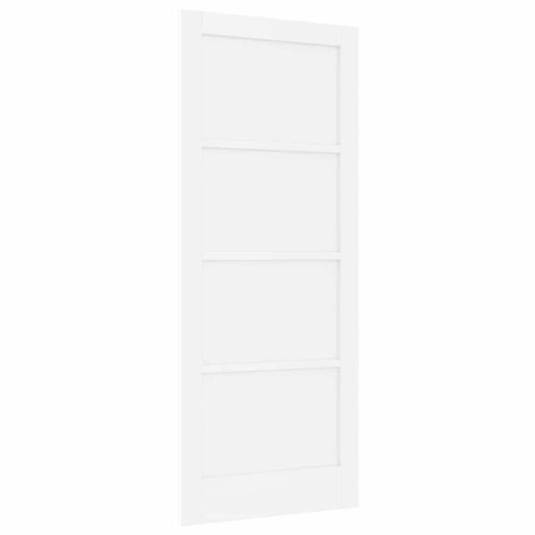 vidaXL Interior Door ORKDAL White 83 x 202 cm Plywood
