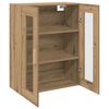 vidaXL Hanging Wall Cabinet Artisian Oak 69.5x34x90 cm