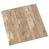 vidaXL Flooring Planks Cream and Light Brown 5.11 m&sup2; 55 pcs PVC