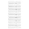 vidaXL Premium Hand Towels "SOLUND" 10 pcs White 50x100 cm 600 gsm