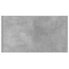 vidaXL Bathroom Cabinet Concrete Grey 60x33x80 cm Engineered Wood
