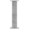 vidaXL Plant Stands 2 pcs Concrete Grey 30x30x95 cm Engineered Wood