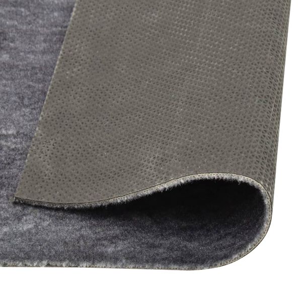 vidaXL Kitchen Carpet Washable Pepper 45x150 cm
