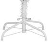 vidaXL Artificial Hinged Christmas Tree with Stand White 270 cm