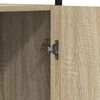 vidaXL Bathroom Cabinet Beige 33 x 33 x 185.5 cm Engineered wood
