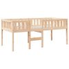 vidaXL Children's Bed without Mattress 75x190 cm Solid Wood Pine