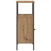 vidaXL Bedside Cabinet Artisan Oak 41x31x80 cm Engineered Wood
