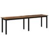vidaXL Bench Old Wood 160 x 35 x 45 cm Engineered Wood