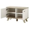 Germania Shoe Cabinet Oslo 76x35x51.5 cm Sonoma-oak and White